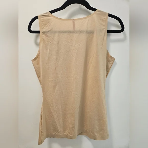 Spanx Women Thinstincts Top Satin Nude Beige Shaping Tank Size L - Picture 5 of 7
